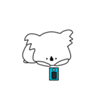 メタボコアラ （文字なし）（個別スタンプ：33）