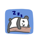 無表情だけど愛くるしいパンダちゃん（個別スタンプ：2）