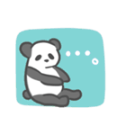 無表情だけど愛くるしいパンダちゃん（個別スタンプ：8）