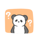 無表情だけど愛くるしいパンダちゃん（個別スタンプ：12）