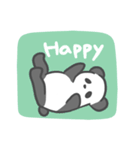 無表情だけど愛くるしいパンダちゃん（個別スタンプ：13）