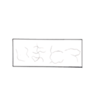 ふにゃ字スタンプ（個別スタンプ：11）