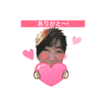 ゆみねぇの顔スタンプ（個別スタンプ：1）
