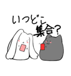 たまうさ＆ねこ（個別スタンプ：21）
