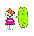おだんごオレンジちゃん（個別スタンプ：15）