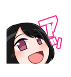 夢女児みぬちゃん（個別スタンプ：18）