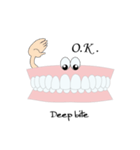 歯列矯正・不正咬合スタンプEnglishversion（個別スタンプ：5）