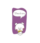 ありがとあにまる（個別スタンプ：3）