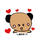 クマちゃん❤（個別スタンプ：5）