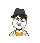 愉快な眼鏡と不愉快な仲間たち（個別スタンプ：11）