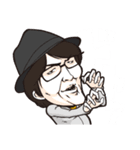 愉快な眼鏡と不愉快な仲間たち（個別スタンプ：25）