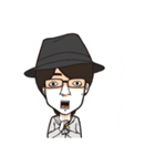 愉快な眼鏡と不愉快な仲間たち（個別スタンプ：32）