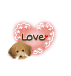 毎日デカ文字♡愛しの犬さんスタンプ（個別スタンプ：7）