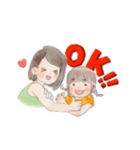 ママのための、がんばり過ぎないスタンプ（個別スタンプ：1）