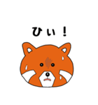 レッサーパンダのレッ太（個別スタンプ：24）