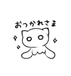猫耳くらげ（個別スタンプ：3）