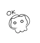 猫耳くらげ（個別スタンプ：6）
