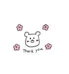 かわいいくまの日常（個別スタンプ：9）