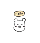 かわいいくまの日常（個別スタンプ：23）