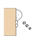 ちょっと地味目な感情表現（個別スタンプ：9）