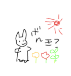 小学生の絵スタンプ（個別スタンプ：1）