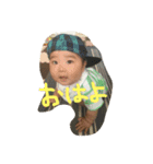 いろんな表情の息子（個別スタンプ：3）