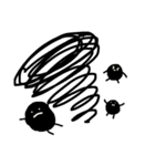 黒豆くんと仲間たち（個別スタンプ：12）