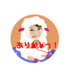 あやめさんとぽんきちの日常1歳4ヶ月まで（個別スタンプ：3）