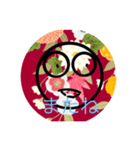 自作  (顔キャラくん)（個別スタンプ：4）