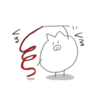 奔放なぶたのスタンプ（個別スタンプ：27）