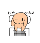 ゆるゆるミニチュアダックス手書きスタンプ（個別スタンプ：27）