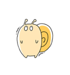 さむがりエスカルゴン（個別スタンプ：1）