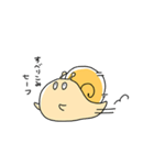 さむがりエスカルゴン（個別スタンプ：6）