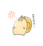 さむがりエスカルゴン（個別スタンプ：8）