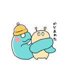 さむがりエスカルゴン（個別スタンプ：10）