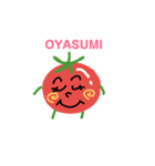 トマトくんのあいさつ（個別スタンプ：4）