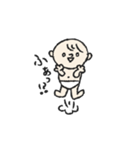 おむつ一丁赤ちゃん（個別スタンプ：15）