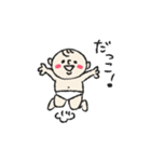 おむつ一丁赤ちゃん（個別スタンプ：29）