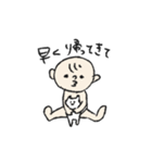おむつ一丁赤ちゃん（個別スタンプ：35）