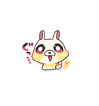 すごいうさぎちゃんです！（個別スタンプ：3）