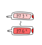 あなたと私 体調管理スタンプ（個別スタンプ：13）