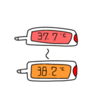 あなたと私 体調管理スタンプ（個別スタンプ：14）