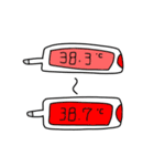あなたと私 体調管理スタンプ（個別スタンプ：15）