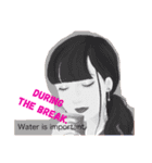 女子の呟き(英語版)（個別スタンプ：13）