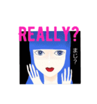 女子の呟き(英語版)（個別スタンプ：15）