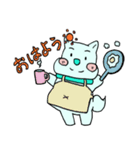 みどりのわんこ（個別スタンプ：14）