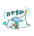 みどりのわんこ（個別スタンプ：16）