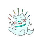 みどりのわんこ（個別スタンプ：40）