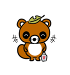 とっくりこだぬきと仲間たち（個別スタンプ：1）