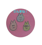 ねこねこstamp【麻雀】応用ver（個別スタンプ：9）